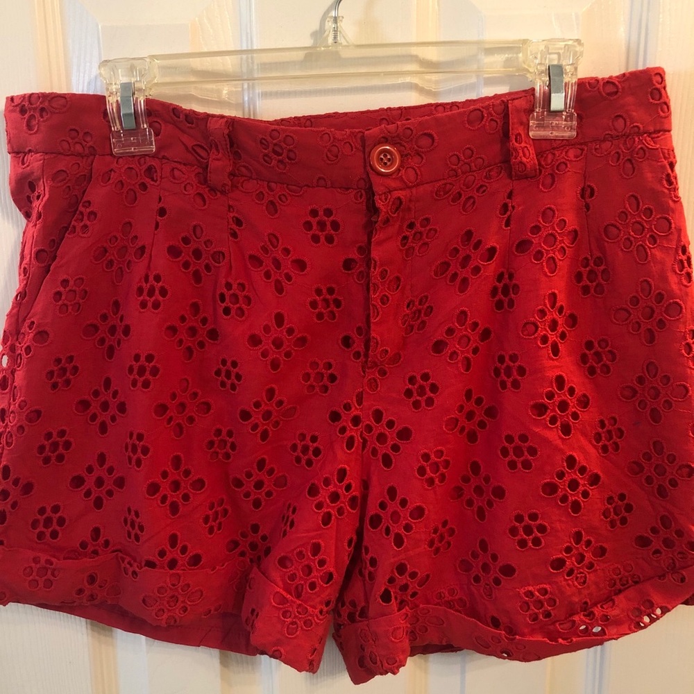 Red shorts NWT